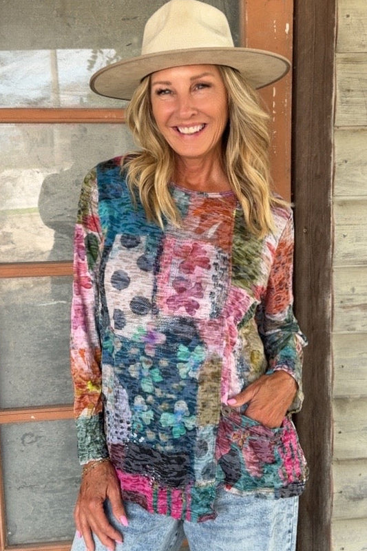 Sunburst Horizon Blouse