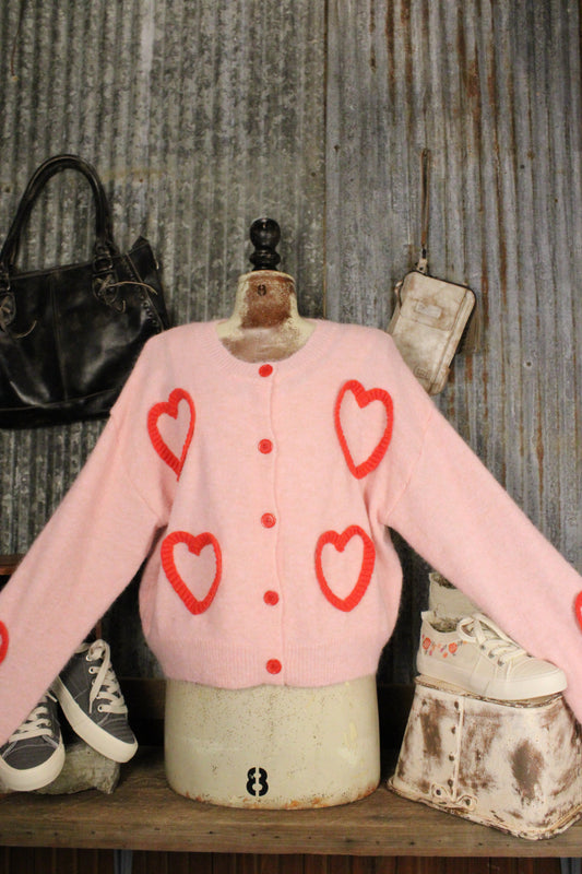 Cupid's Cozy Cardigan