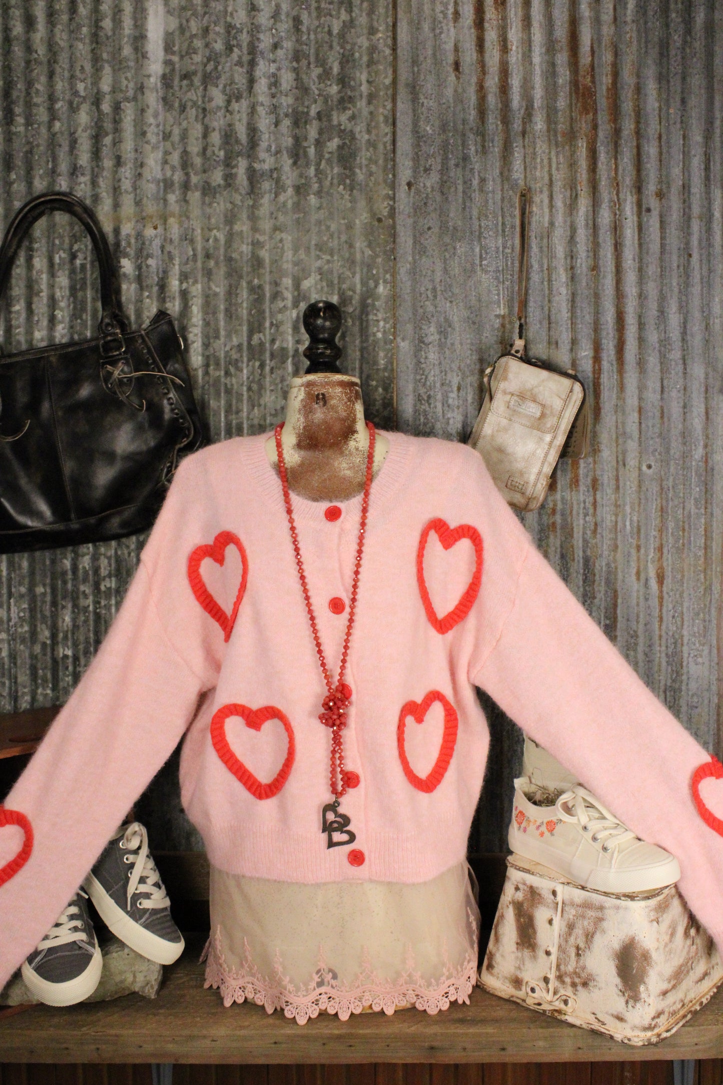 Cupid's Cozy Cardigan