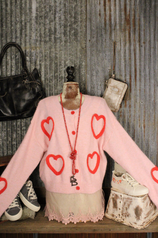 Cupid's Cozy Cardigan