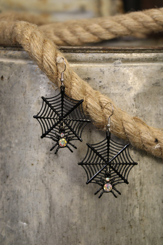 Whispering Web Earrings