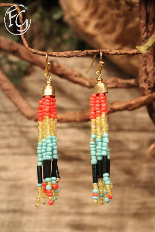 Women's Earrings, Farm Girls Fancy Frills