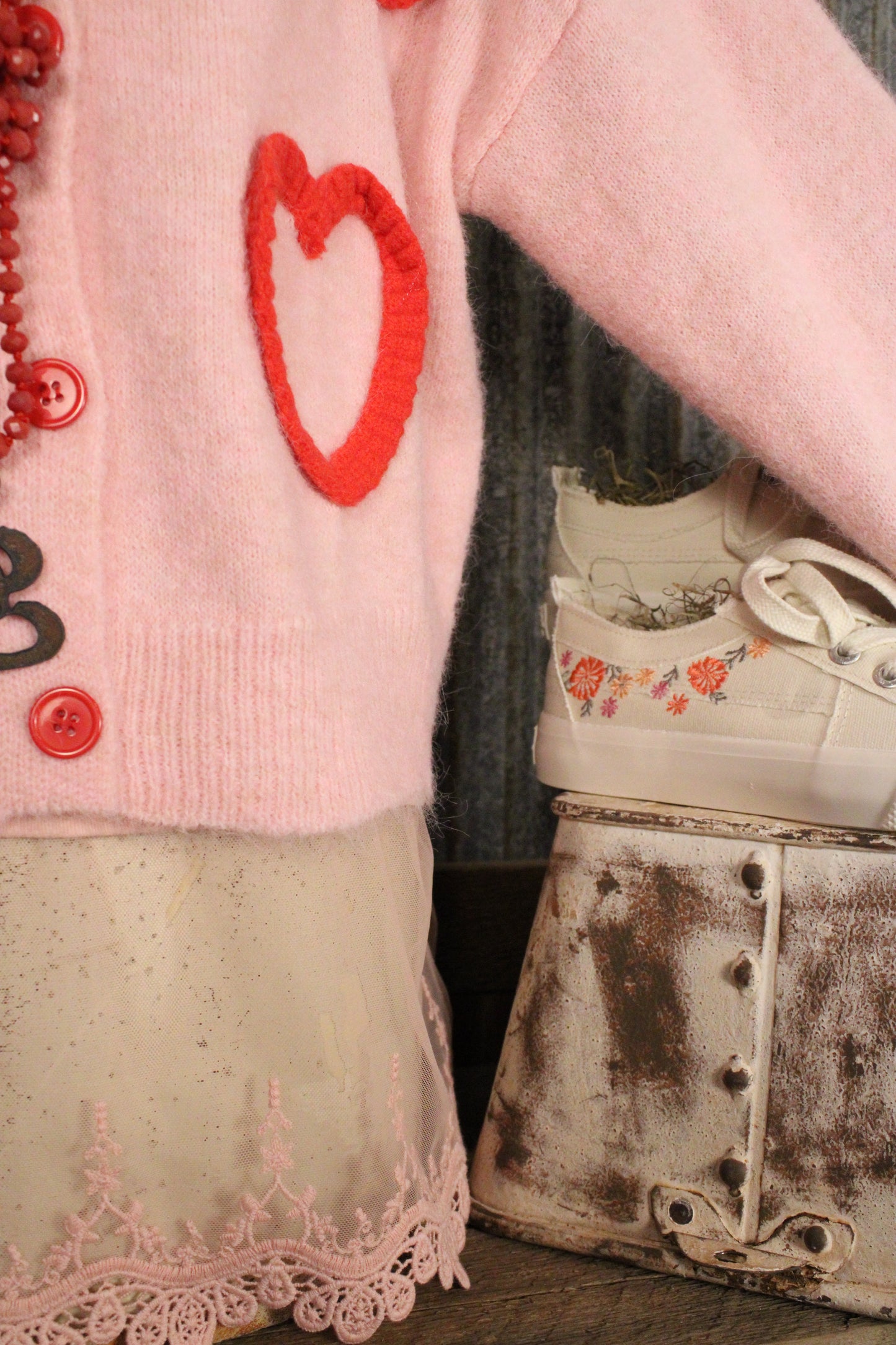 Cupid's Cozy Cardigan