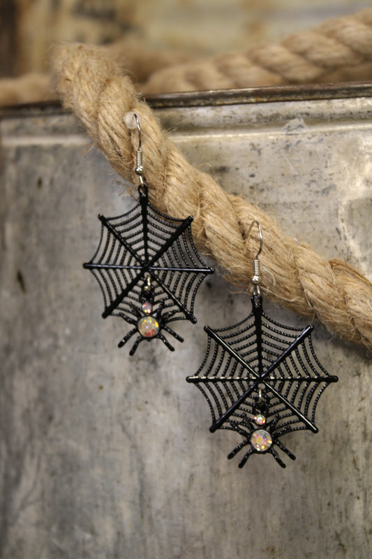 Whispering Web Earrings