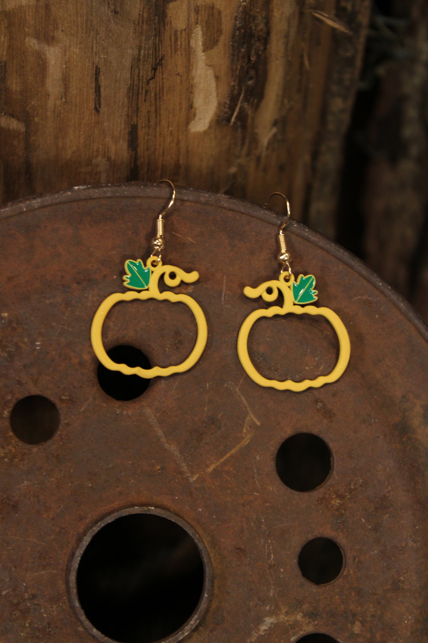 Simply Pumpkin Earrings