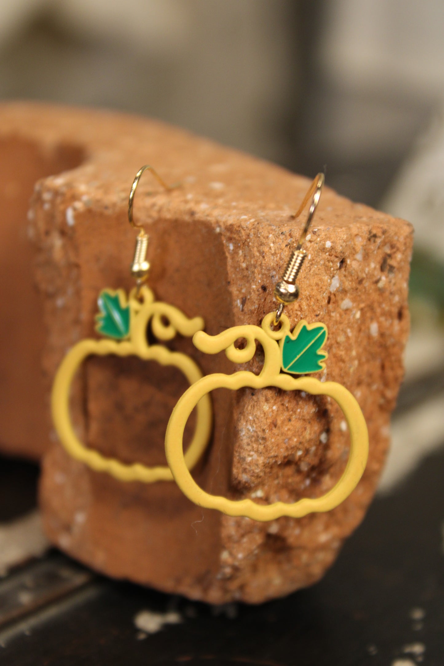 Simply Pumpkin Earrings