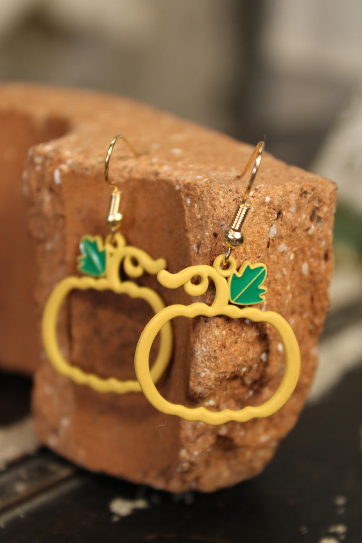 Simply Pumpkin Earrings