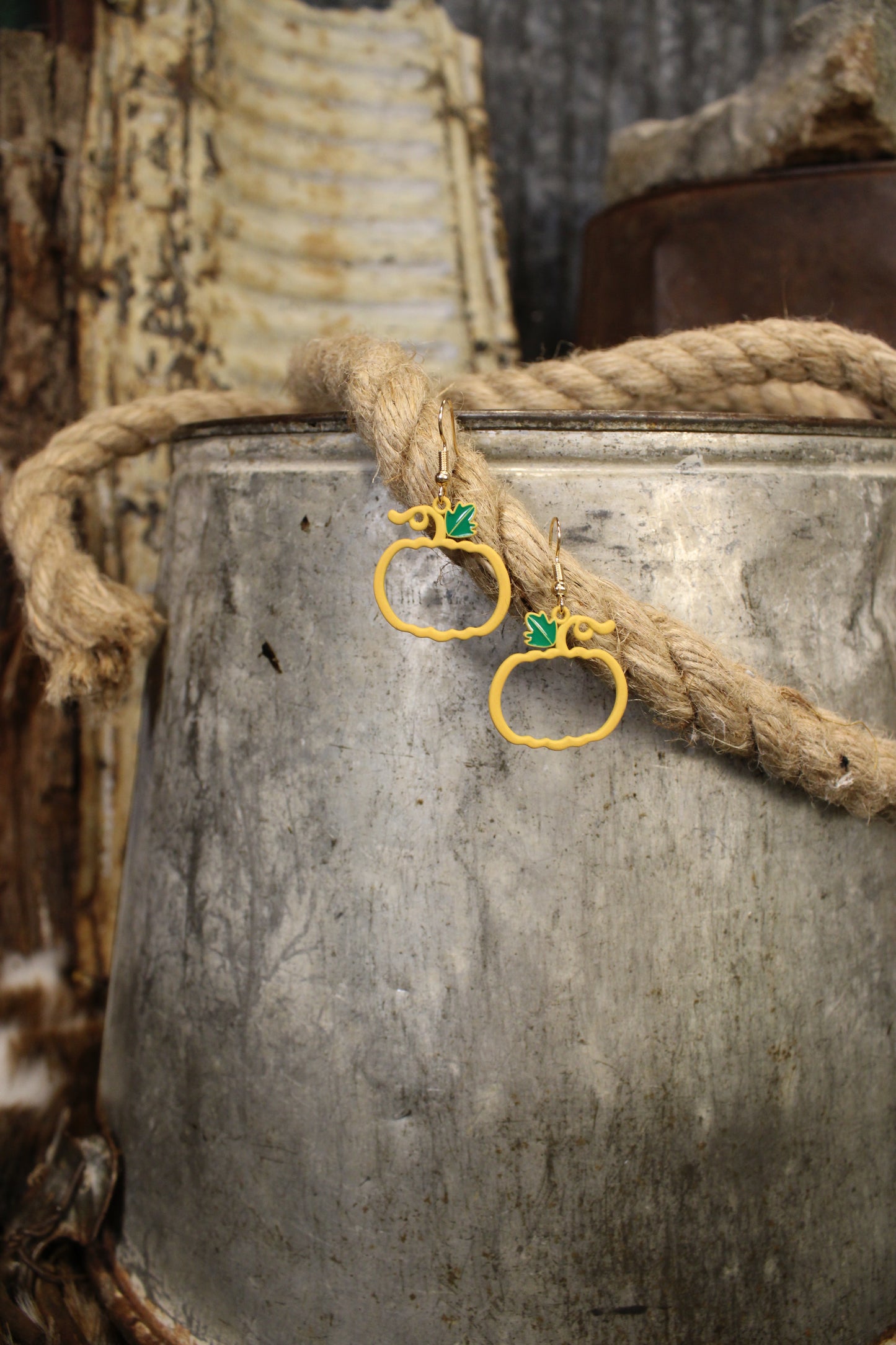 Simply Pumpkin Earrings