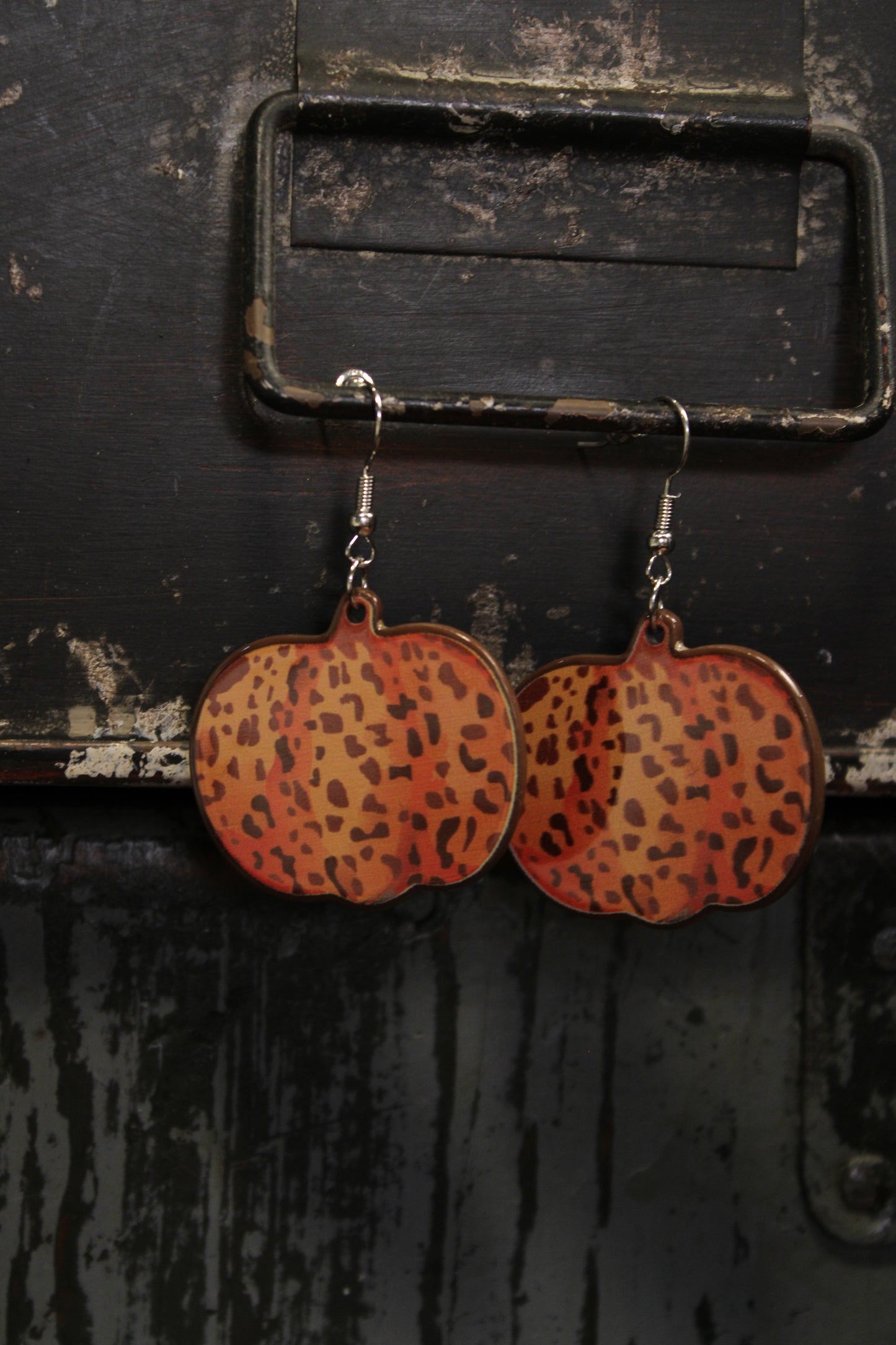 Wild Side Pumpkin Earrings