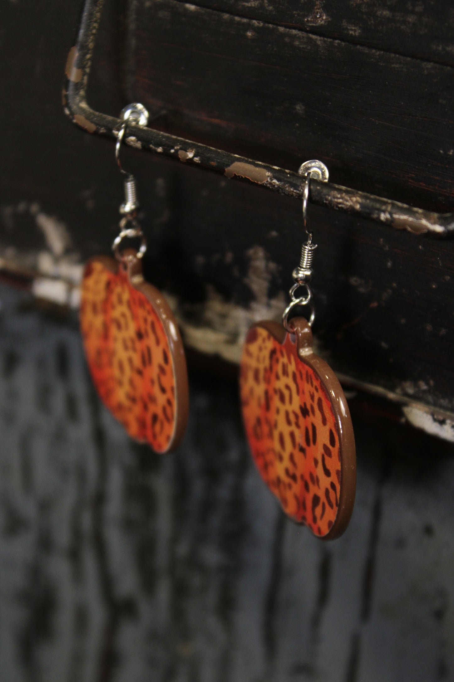 Wild Side Pumpkin Earrings