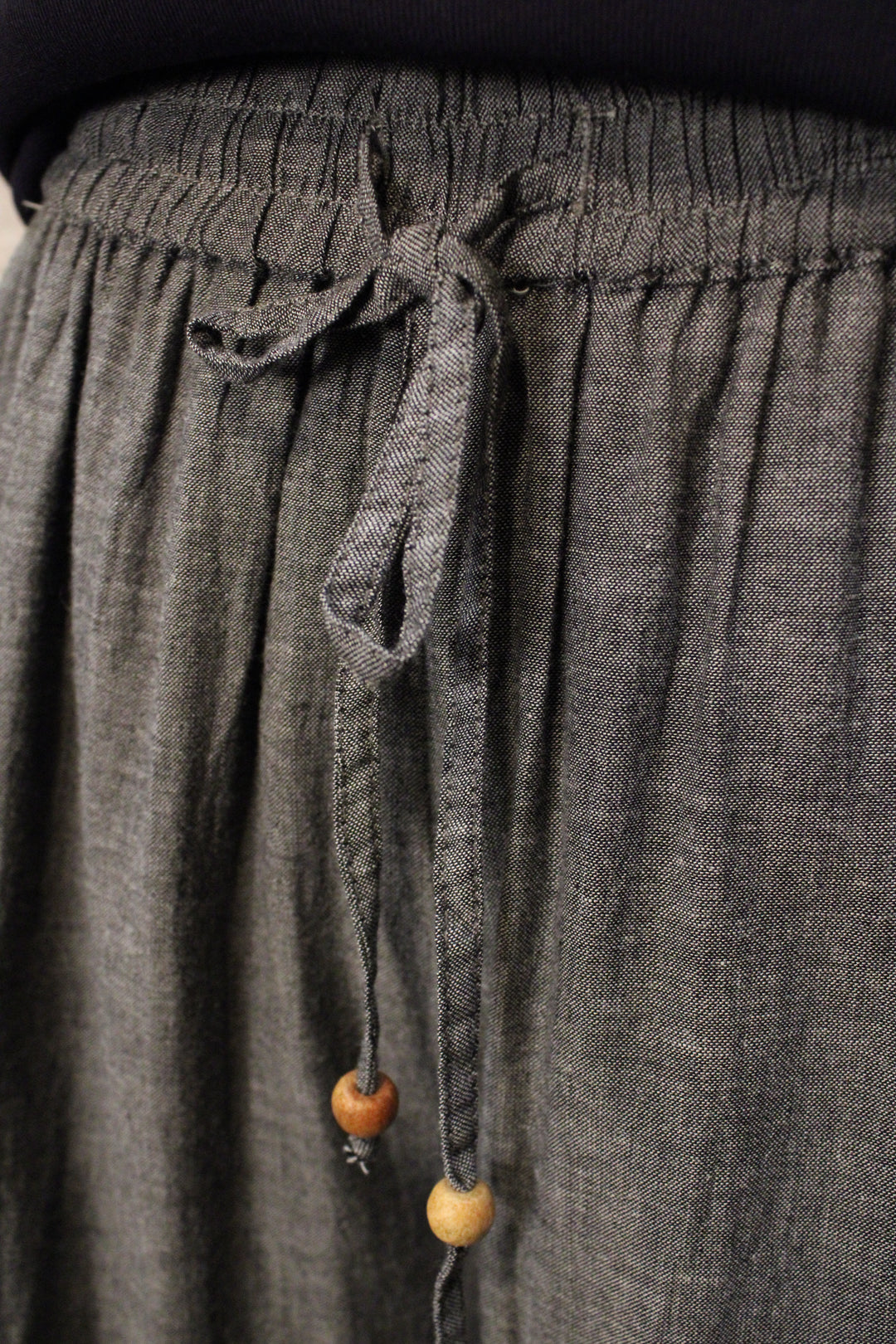 Shades Of Blue Chambray Pants