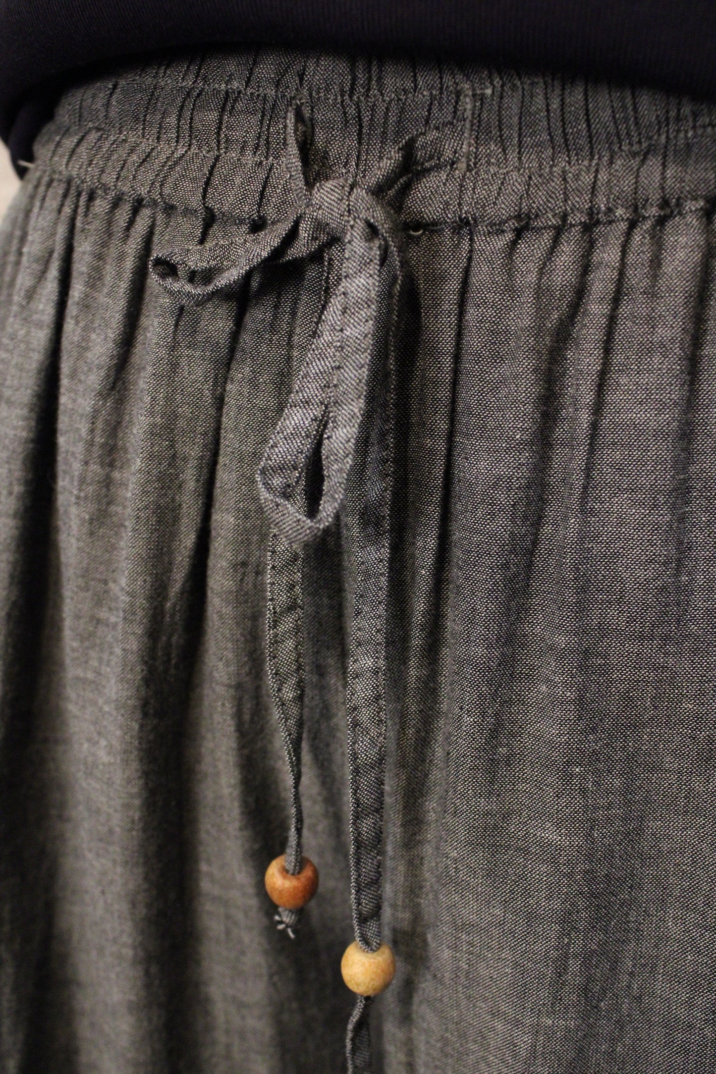 Shades Of Blue Chambray Pants