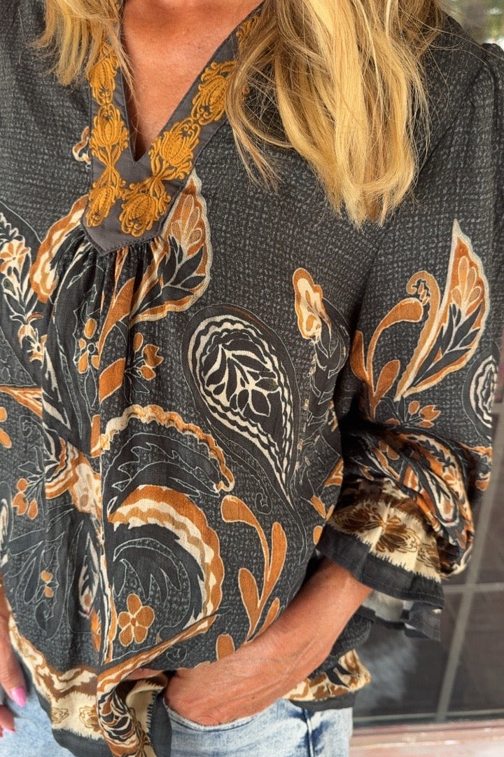 Midnight Mirage Blouse