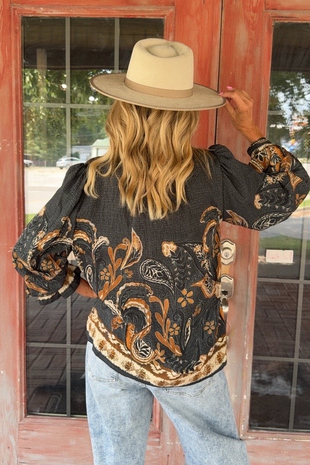Midnight Mirage Blouse