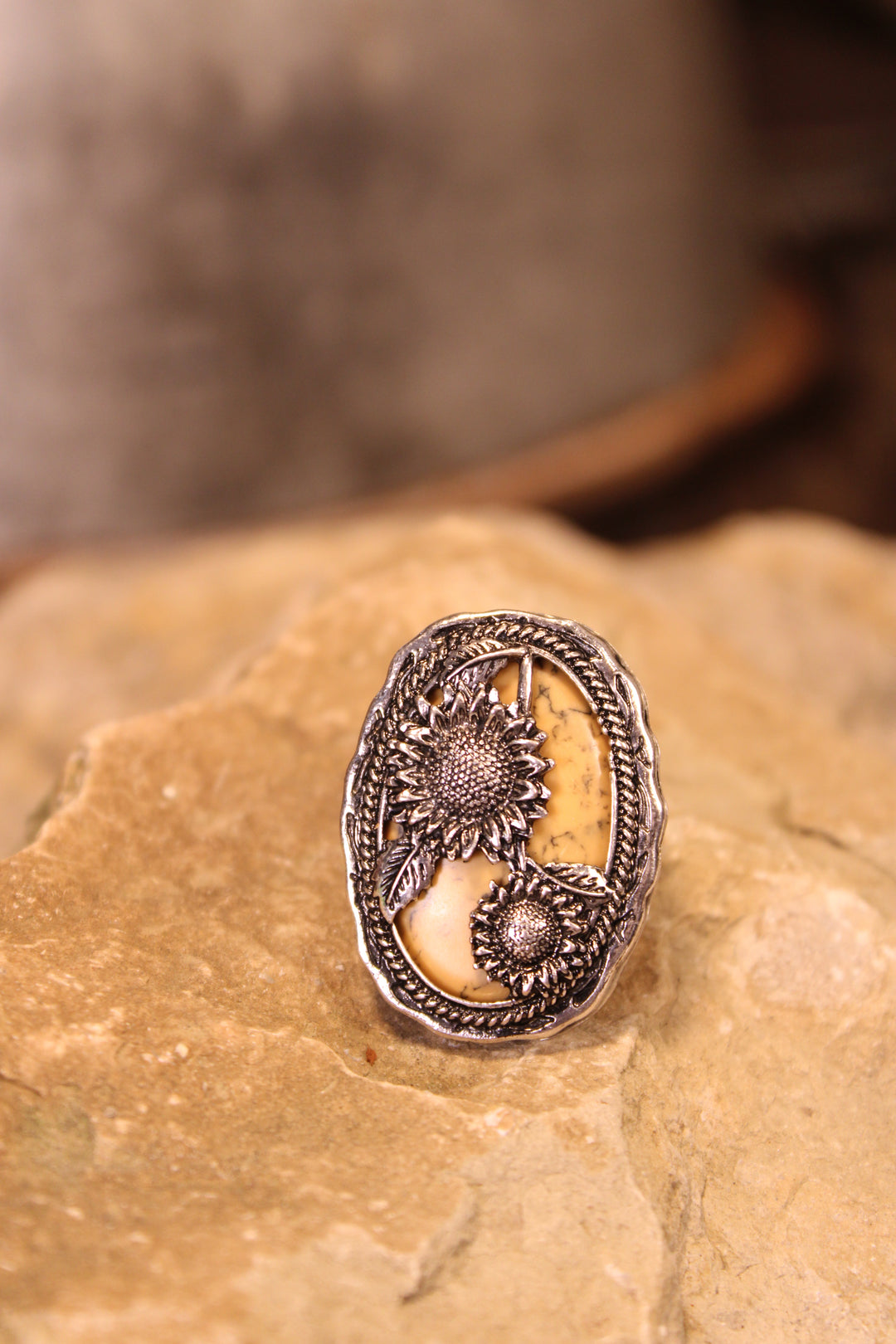 Desert Sunflower Ring