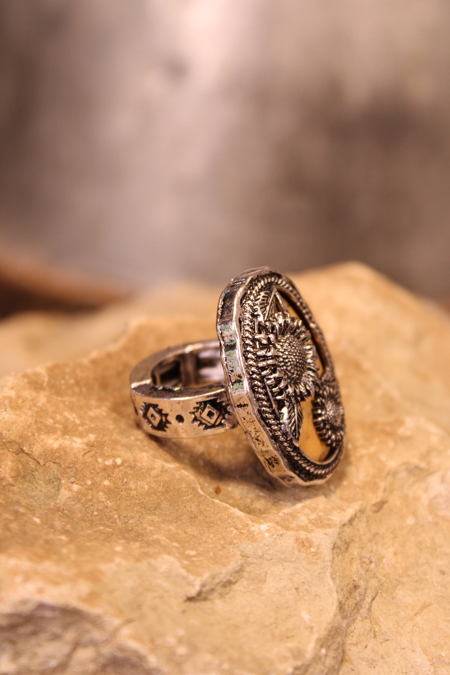Desert Sunflower Ring