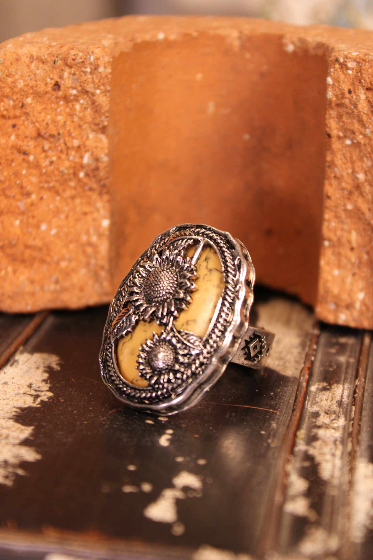 Desert Sunflower Ring