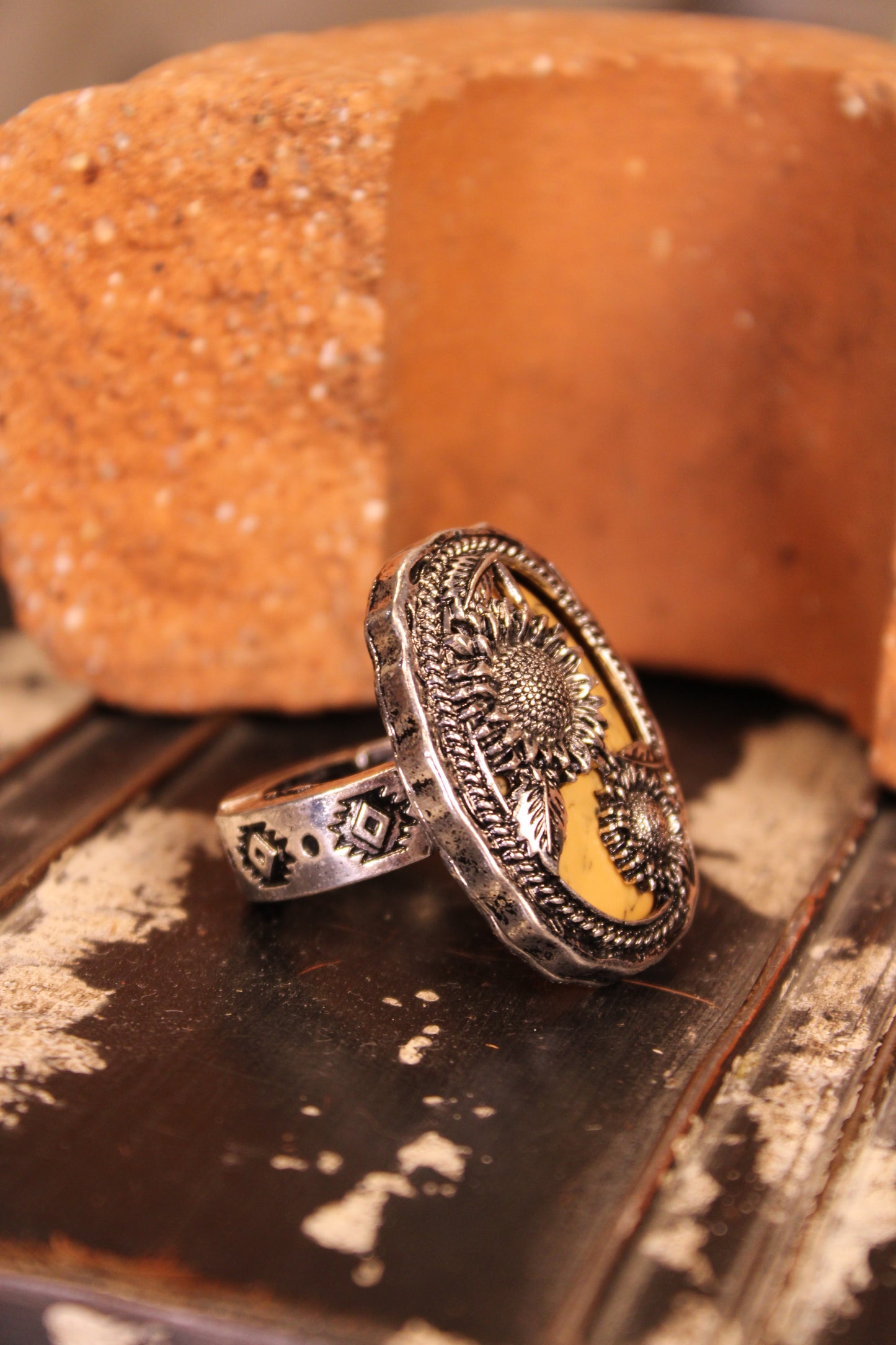 Desert Sunflower Ring