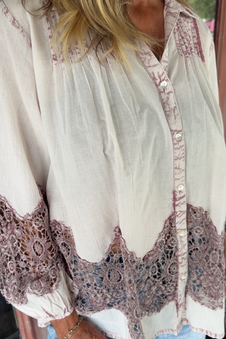 Faded Blush Blouse