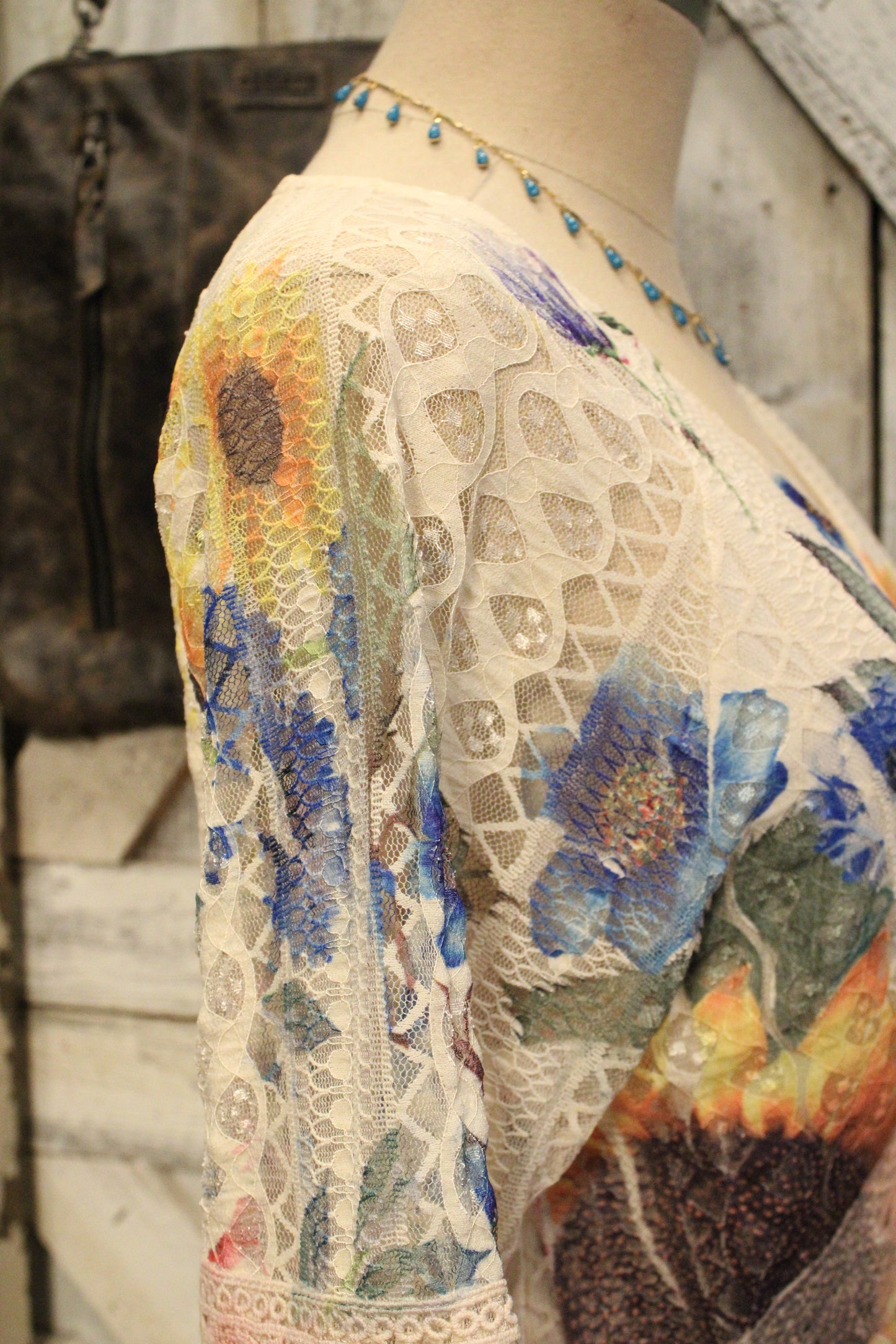 Lead Singer Sunflower Beige Dress