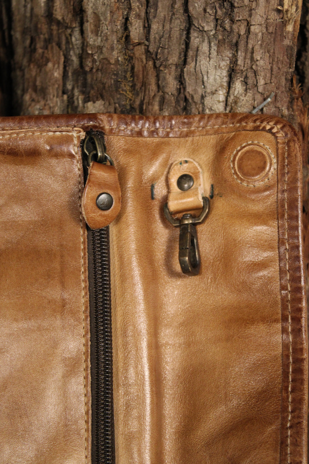 Canton Tan Rustic Wallet Clutch