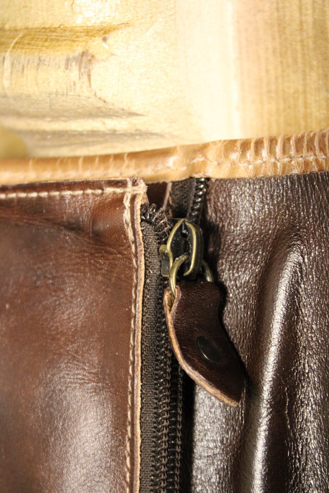 Canton Teak Oats Rustic Wallet Clutch