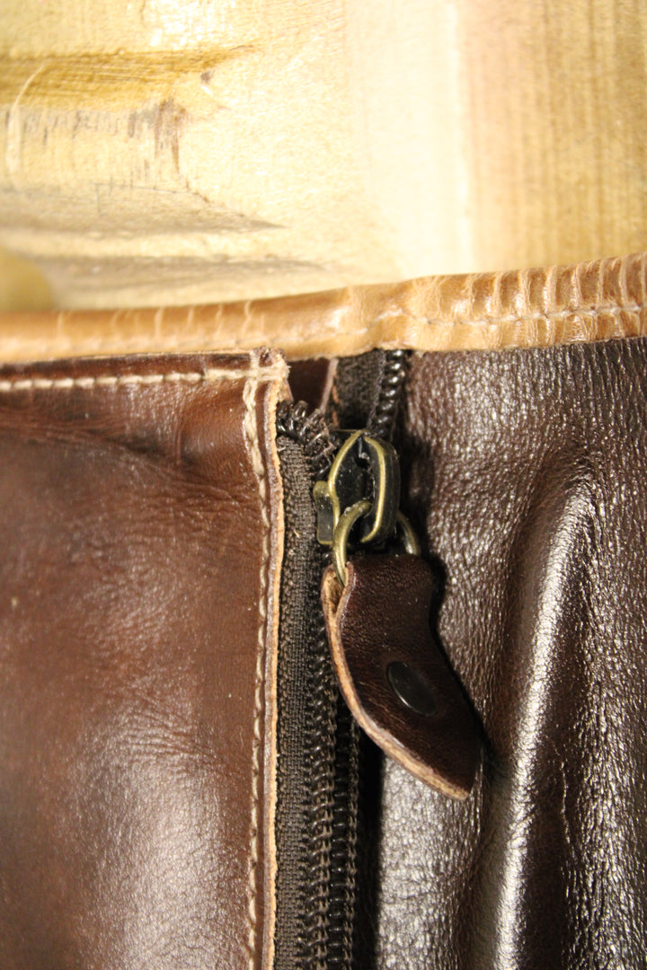 Canton Teak Oats Rustic Wallet Clutch