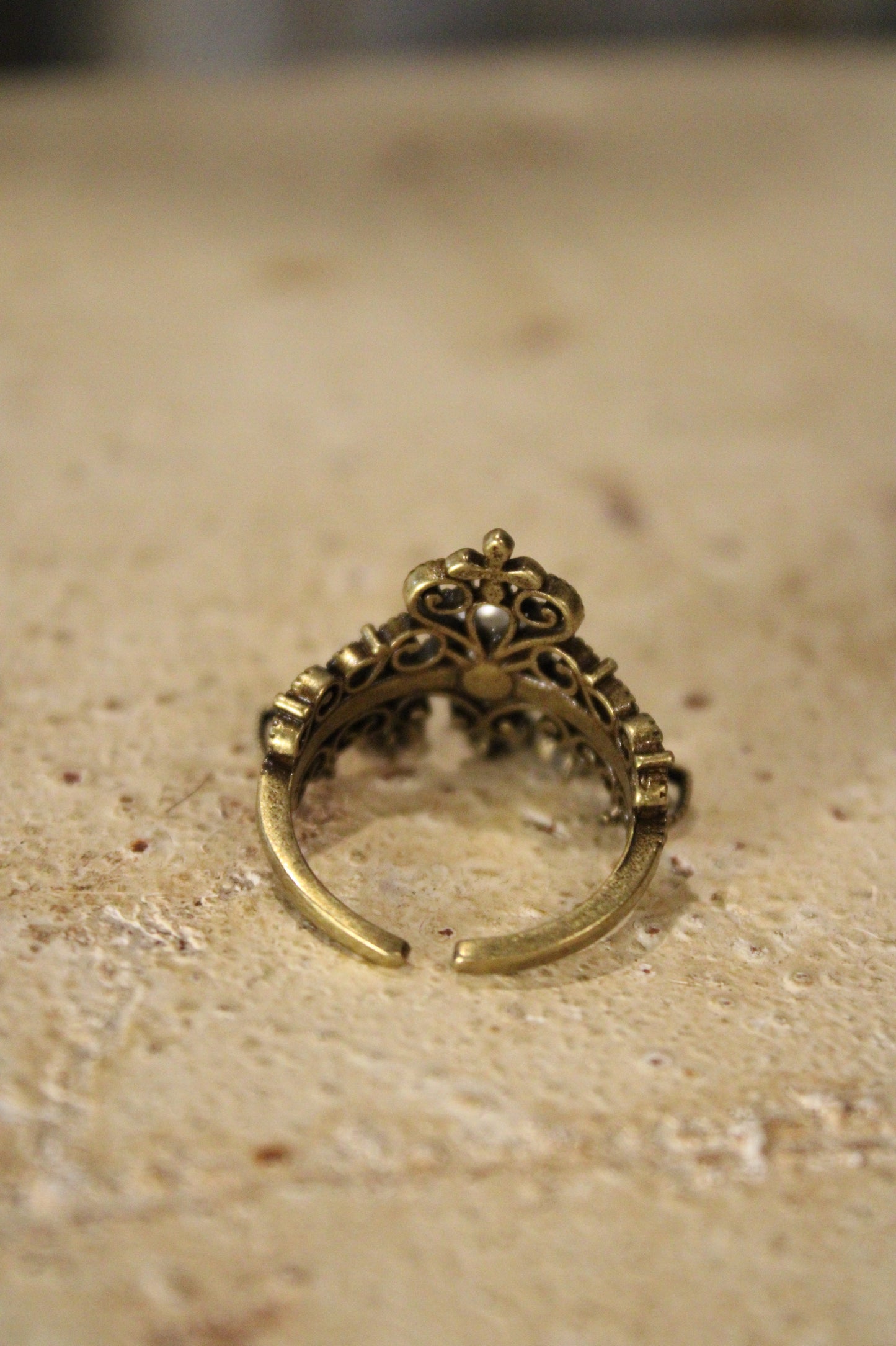 Midnight Pearl Ring