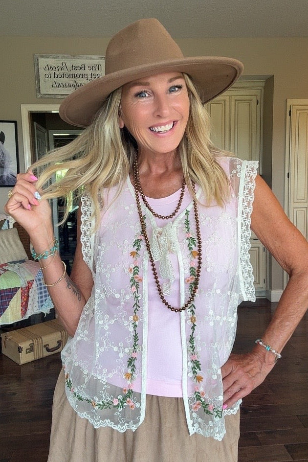 Garden Whisper Vest