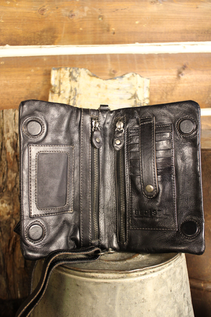 Bed|Stu Cadence Black Rustic Handbag