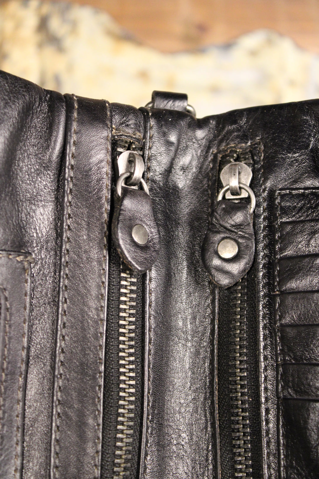 Bed|Stu Cadence Black Rustic Handbag