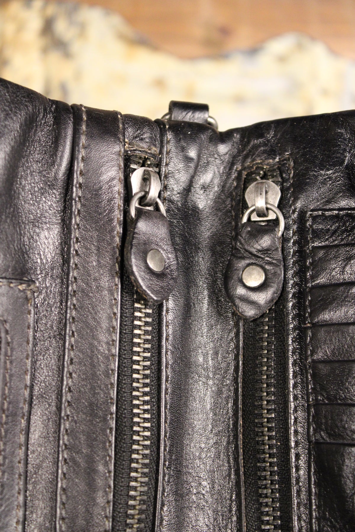 Bed|Stu Cadence Black Rustic Handbag