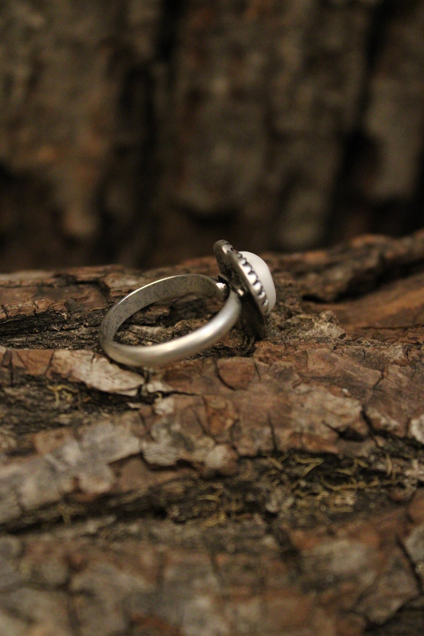 Marshmallow Heart Ring