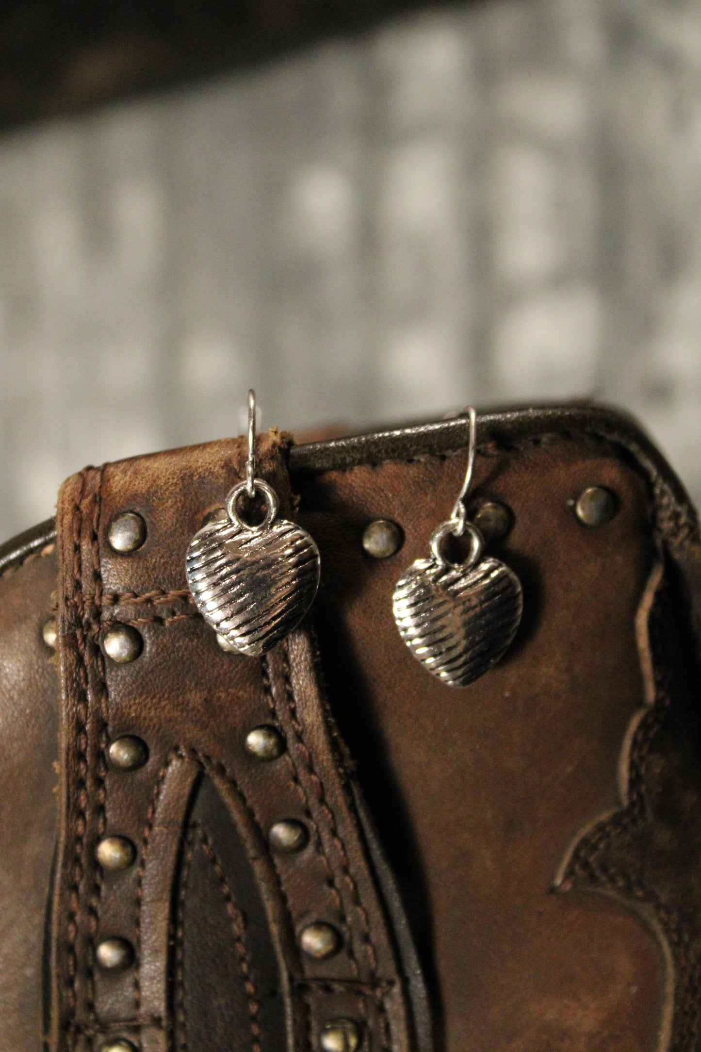 Silver Sweetheart Earrings