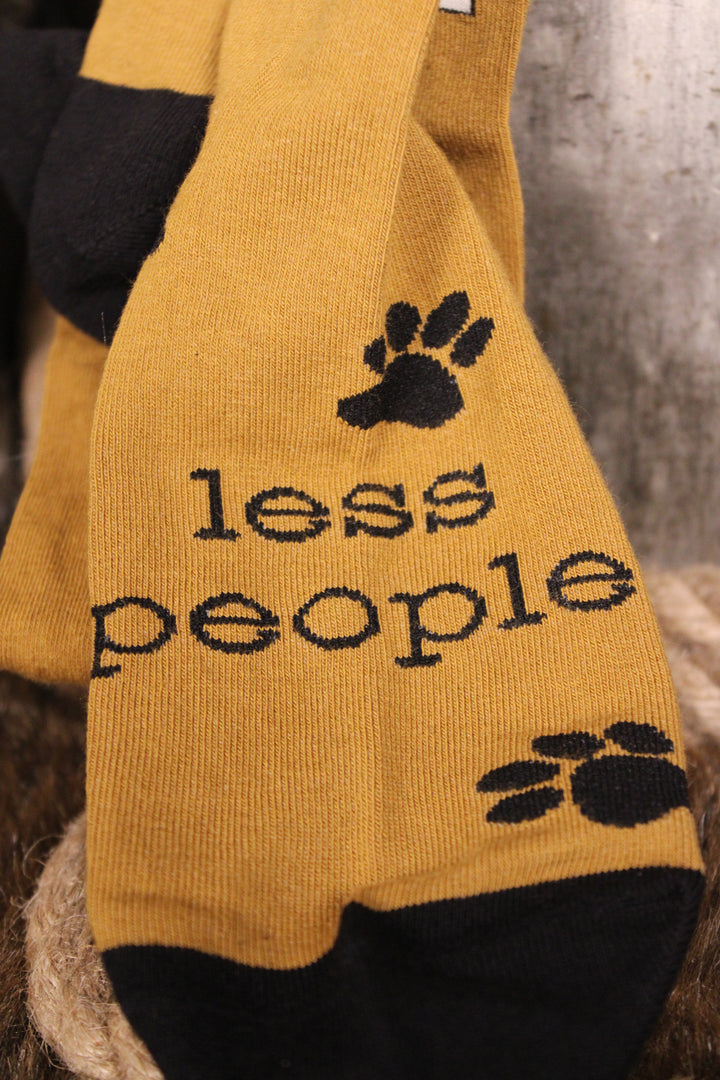 More Cats Less People Socks