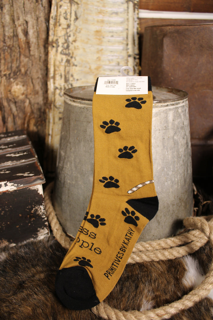 More Cats Less People Socks