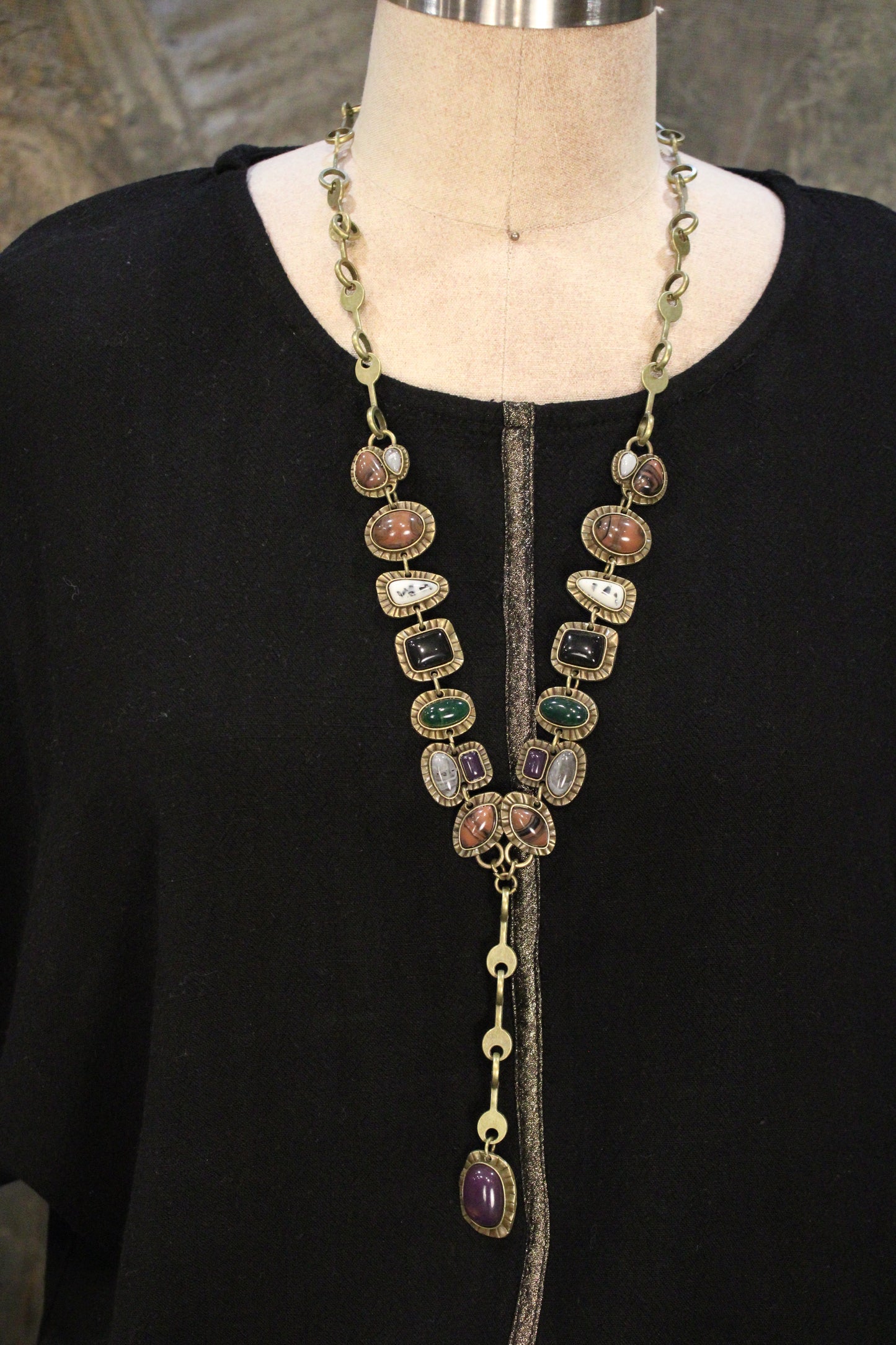 Aurora Gemstone Necklace