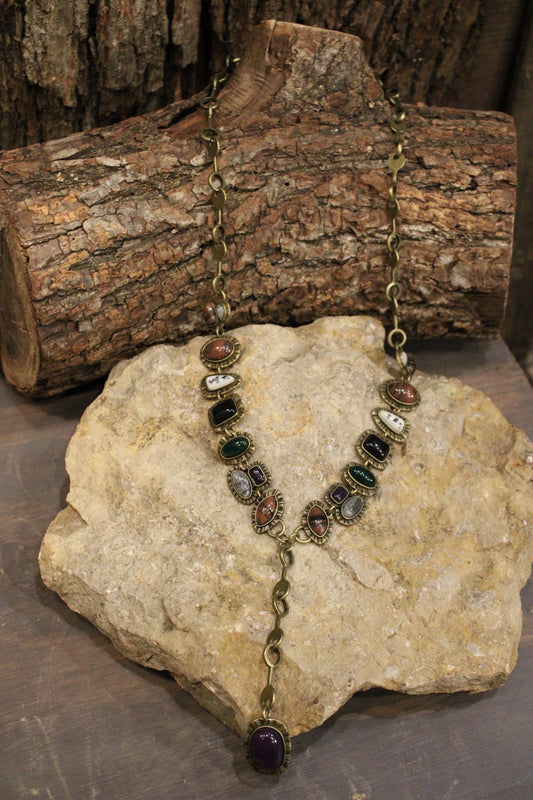 Aurora Gemstone Necklace