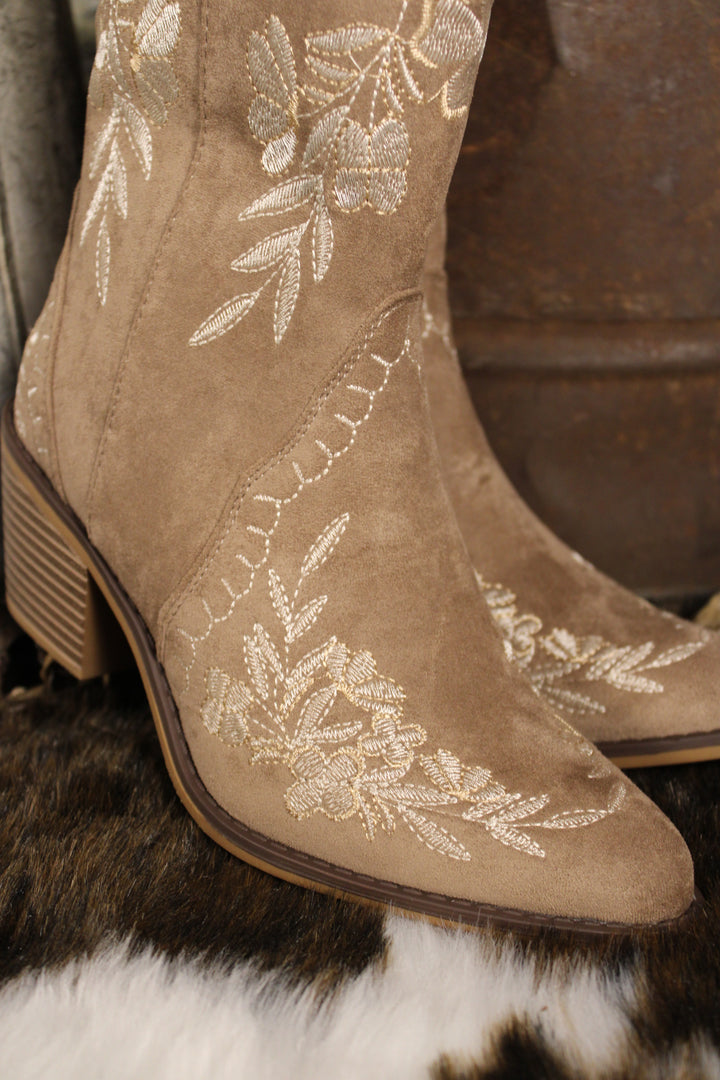 Whitney Taupe Boots