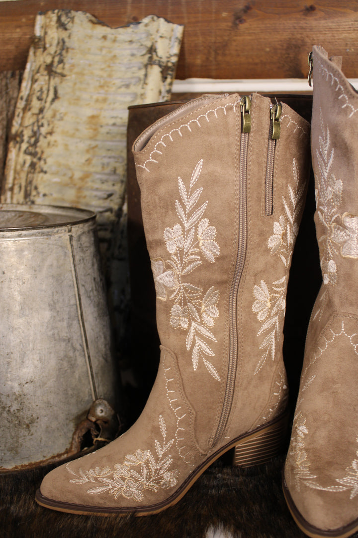 Whitney Taupe Boots