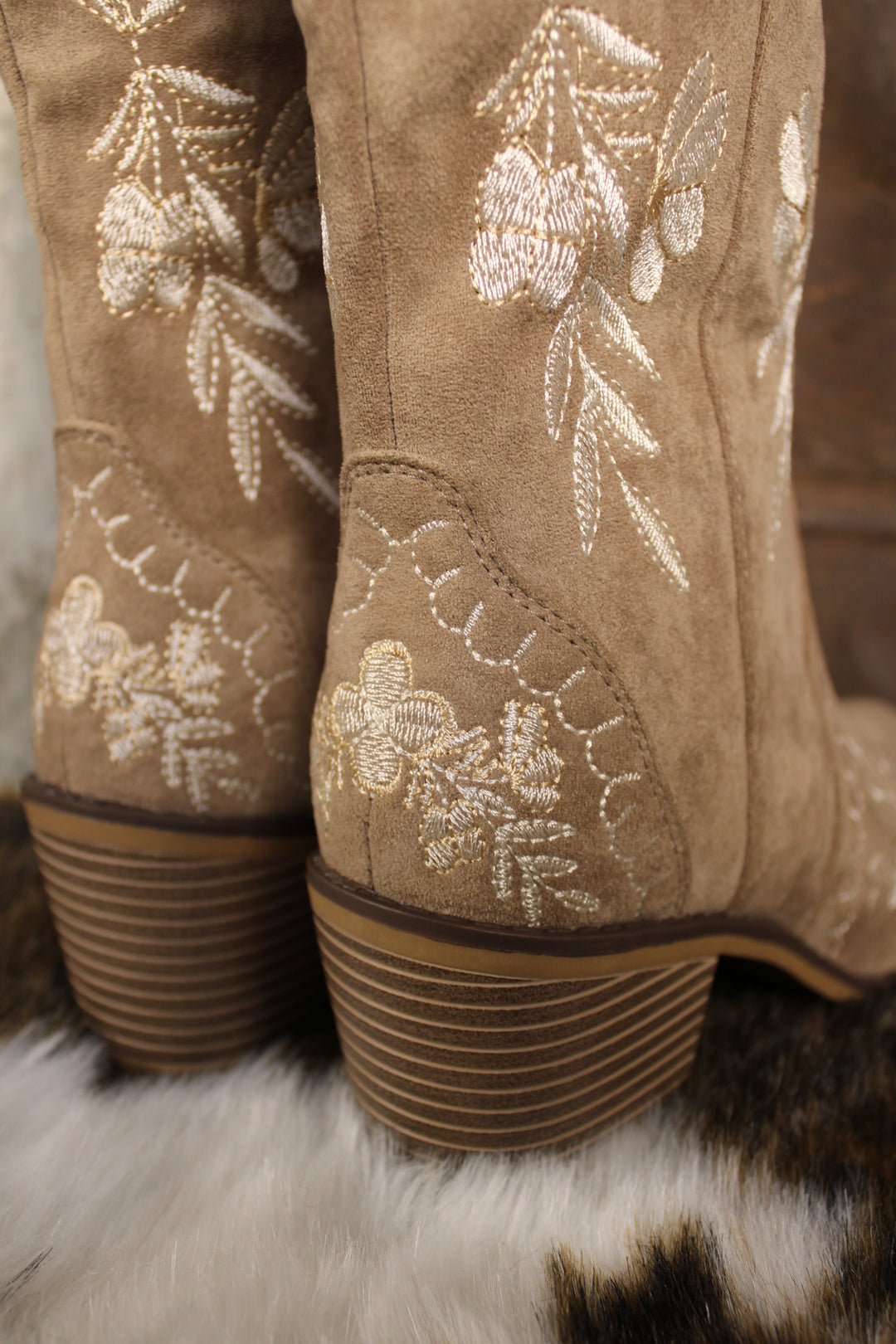 Whitney Taupe Boots