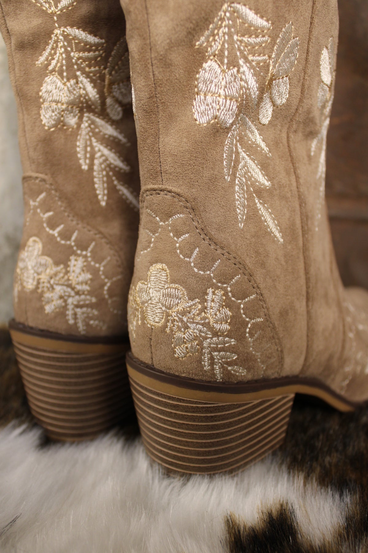 Whitney Taupe Boots