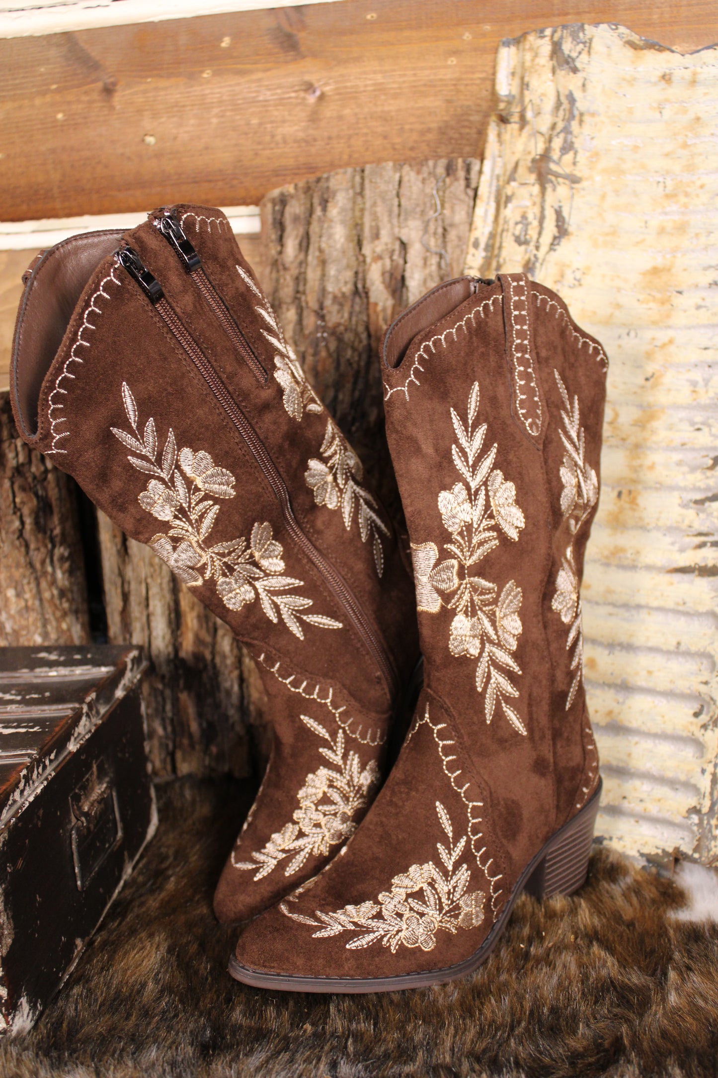 Whitney Brown Boots