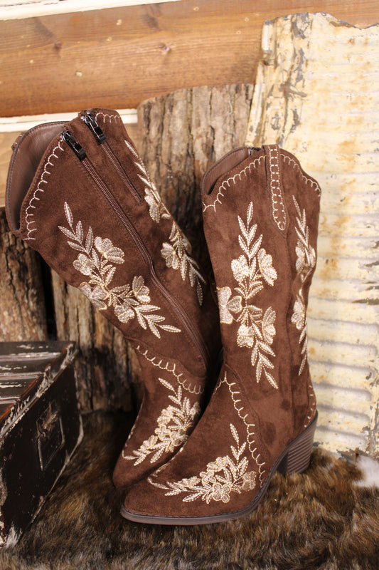 Whitney Brown Boots