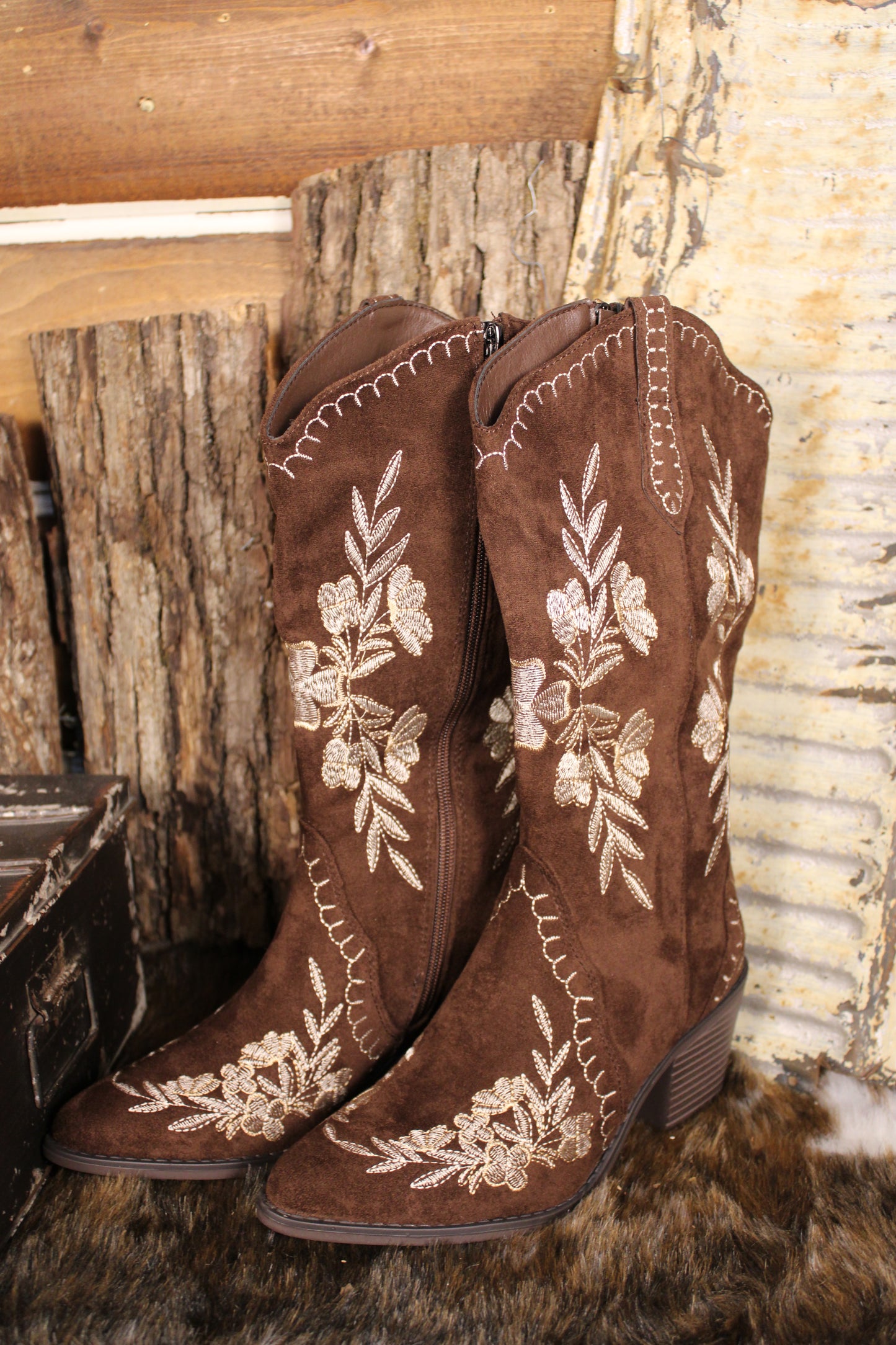 Whitney Brown Boots