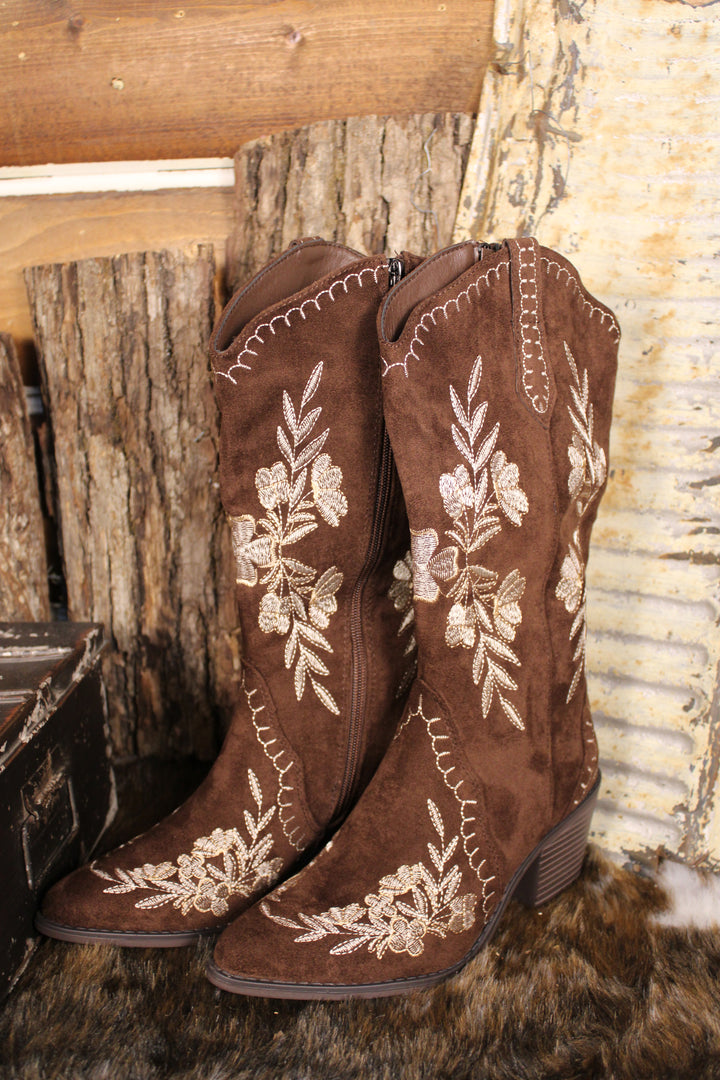 Whitney Brown Boots