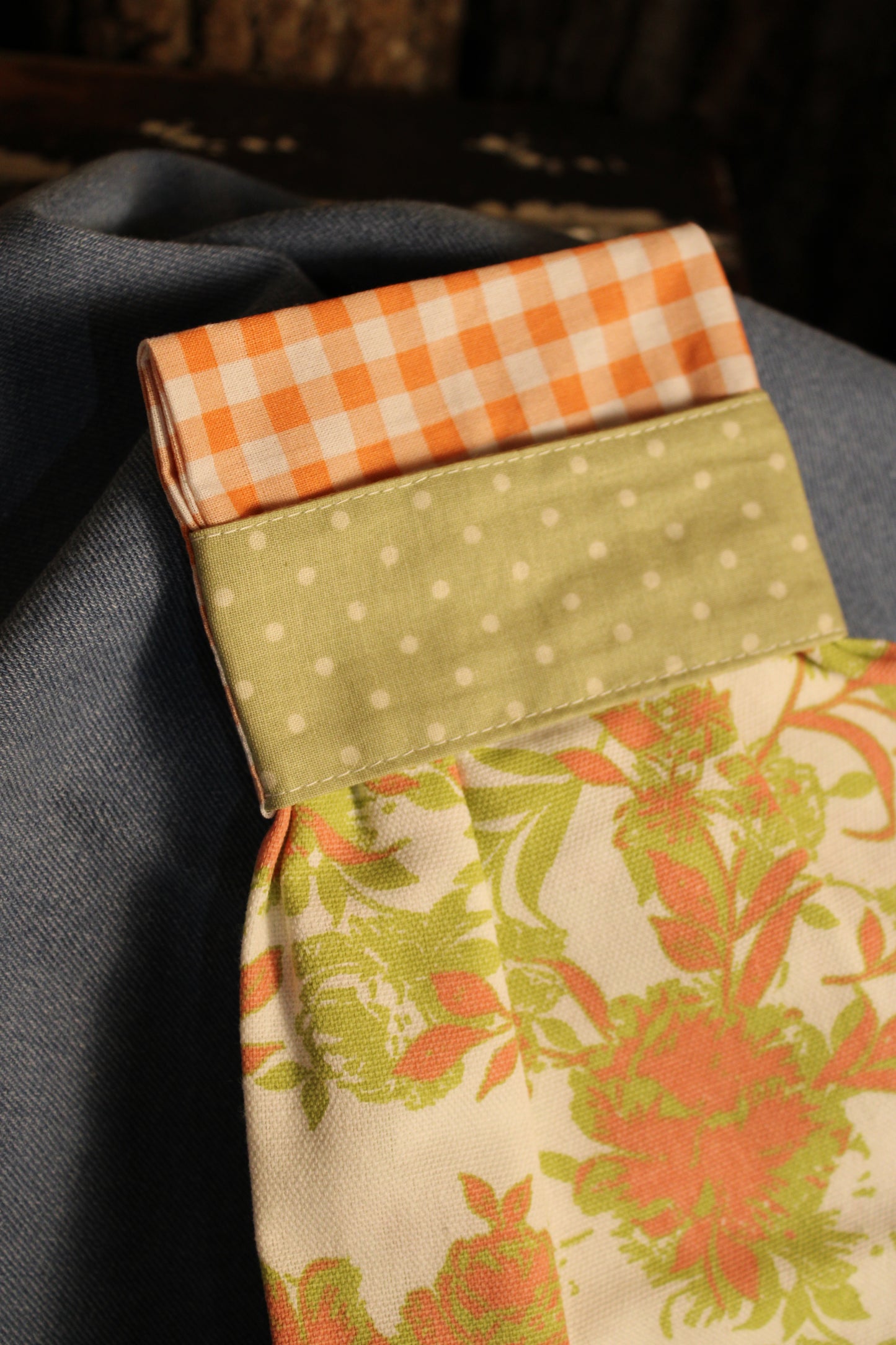 Apricot Meadow Handmade Kitchen Towel