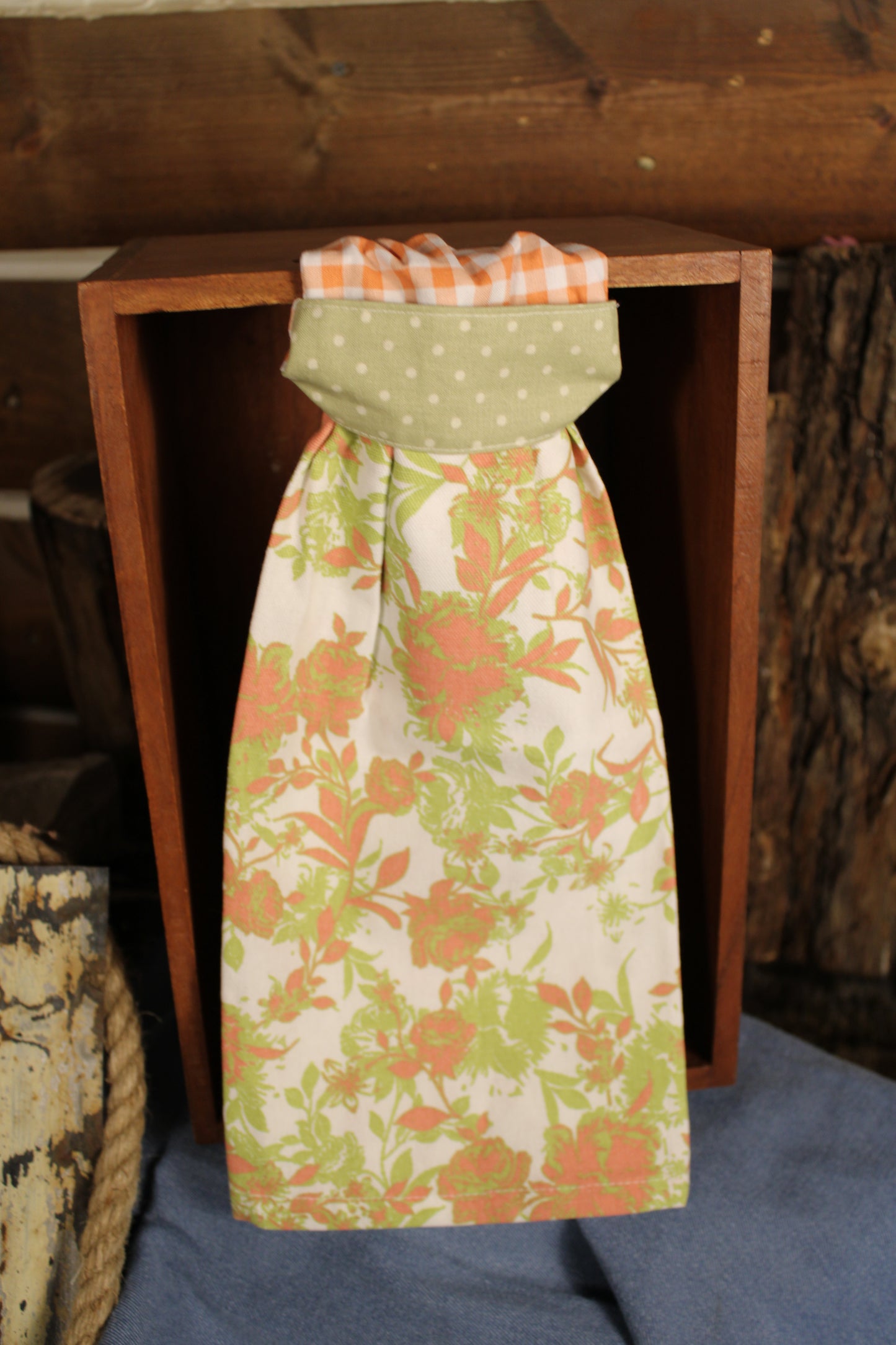 Apricot Meadow Handmade Kitchen Towel