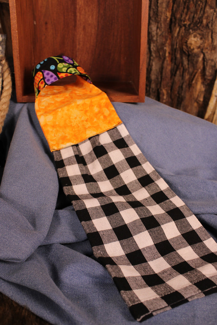 Checkered Charm Handmade Kitchen Towel