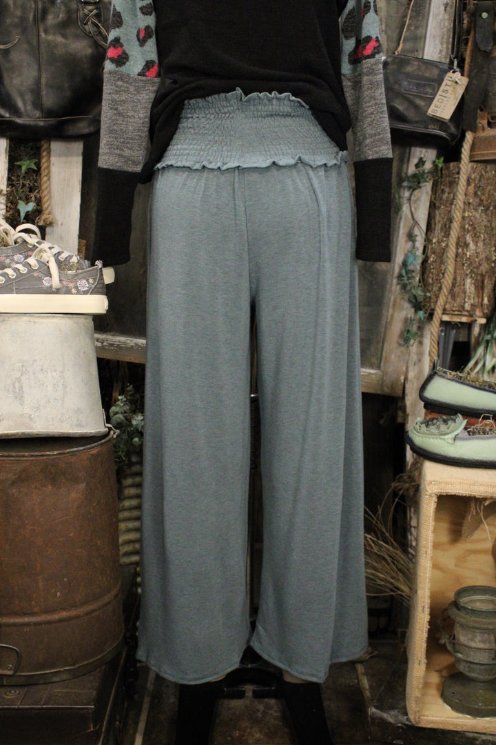 Go With The Flow Teal Pants